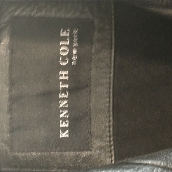 Kenneth Cole New York Men's Black Pebble Leather Jacket, Large, NWOT - Picture 6 of 10